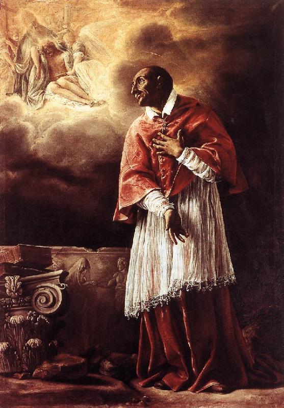 BORGIANNI, Orazio St Carlo Borromeo gf oil painting image